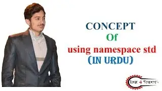 why we  using namespace std  in c++ (IN URDU)