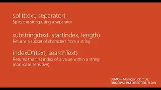 Friday Functions | String manipulation: split(), indexOf(), and substring()