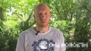 Данило Репілевський дає інтерв'ю лдсійським пропагандистам
