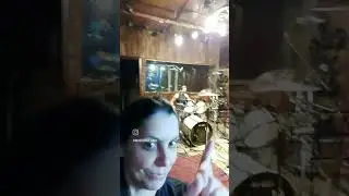 Gravações das baterias do novo disco do Miasthenia por Lith Drummer no Orbis Estúdio (01/2023).