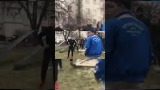 жесткий махач