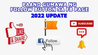 PAANO GUMAWA NG FOLLOW BUTTON SA FB PAGE | HOW TO CREATE FOLLOW BUTTON ON FB PAGE | STEP BY STEP