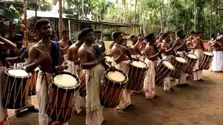 Traditional Big Band Dance “Chenda Melam”