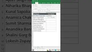 Extract First Name In Excel | Left formula in Excel  | Excel Left formula | 