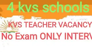Kvs contractual vacancy2022
