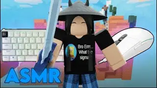 Keyboard ASMR + Grim Reaper... (Roblox Bedwars)