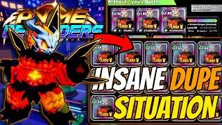*INSANE* Secret Unit DUPE Situation In Anime Defenders (FIXED)