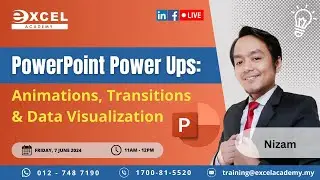 NTW2024 | PowerPoint Power Ups Animations, Transitions & Data Visualization | Learning Hour Ep 59