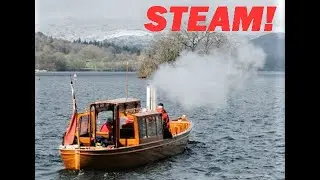 Tom Cunliffe gets up steam at Windermere Jetty Museum