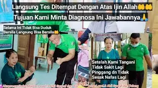 🇮🇩☯️B.M.A Prt,1 Ibu Keluhan Sakit Pinggang Sesak Selama Ini Ngk Bisa Duduk Sila Langsung Bisa Bosku