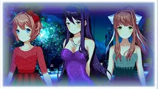 БАЛ С ДЕВОЧКАМИ ИЗ ЛИТЕРАТУРНОГО КЛУБА! (Чистовик) | Мод для Everlasting Summer | #7