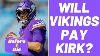 Minnesota Vikings Kirk Cousins says it’s NOT about the dollars!