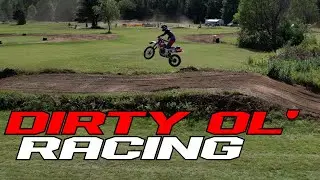 Just DIRTY Old Dirt Bike RACING | MUSKOKA VINTAGE MOTOCROSS 2023