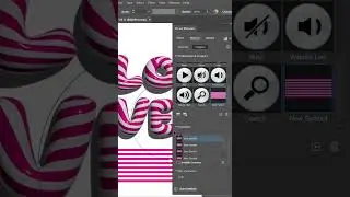 3D Love 🫶🏻 logo design | #digitalart | #3danimation | #adobeillustrator | #graphicdesigntutorial