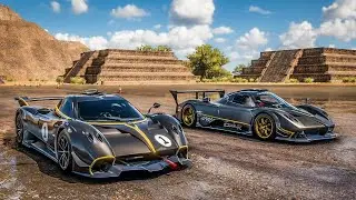 Forza Horizon 5 Drag Race: Pagani Huayra R vs Pagani Zonda R