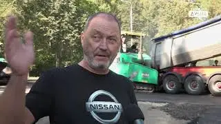 Подходит к завершению ремонт улицы Калинина в частном секторе Дубны