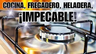 Cómo limpiar TODA TU COCINA con SAL y dejarla RELUCIENTE!