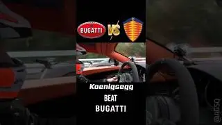 Bugatti VS Koenigsegg, Bugatti VS Koenigsegg Agera in drag race 