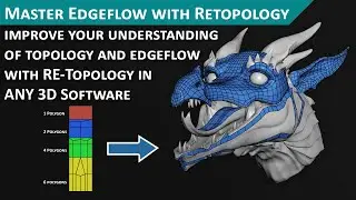 How to Master Topology and Edge Flow in 3D Modeling