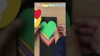 DIY - Happy Mother's Day Special Card | Rainbow Water Fall Greeting Card | Pull me | Handmade card