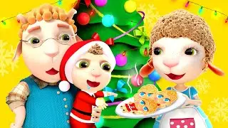 Christmas Holidays with Family | Funny Kids Adventures + Cartoon for Kids |  Dolly and Friends 3D