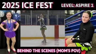 [BTS] 2025 ICE FEST Figure Skating Competition! (Mom's POV)