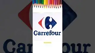 Carefour Logo drawing 