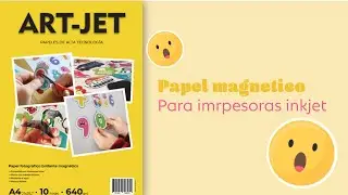 Magnetic paper for inkjet printers: Does it work? / Art Jet paper