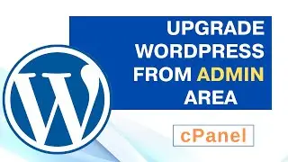 How to Upgrade WordPress From WordPress Admin Panel | How to Update WordPress From Admin - WebOwner