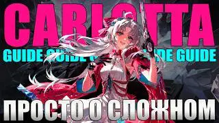 КАРЛОТТА Гайд Билд Сборка Ротация Шарлотта Вува Wuthering Waves WuWa Carlotta Guide Build