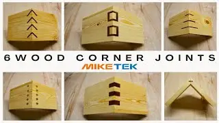 Mastering 6 Simple Woodworking Corner Joints: A Step-by-Step Guide