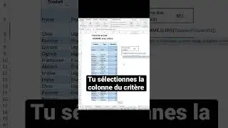 Formule =Somme avec critère !