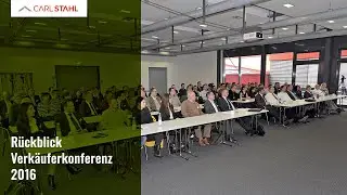 Verkäuferkonferenz 2016 | Carl Stahl Hebetechnik