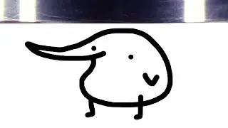 i put berd in the hydraulic press