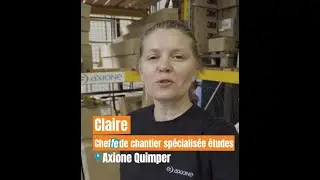 💬 Claire | Cheffe de chantier spécialisée études
