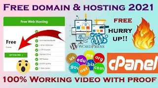 Get Free Domain  !! Free SSD Web Hosting!! Free .Com Domain 2021
