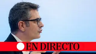 🔴 DIRECTO | Rueda de prensa de Félix Bolaños tras reunirse con el comisario de Justicia Reynders