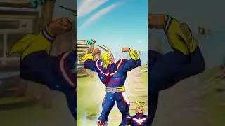 All Might Fights Back 😱😳