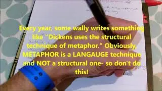 'A Christmas Carol': Answering a Question on an Extract (Structure)