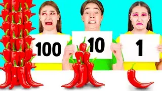 100 слоев еды Челлендж #8 от HAHANOM Challenge