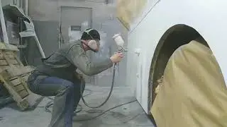 крашу автобус