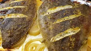 THIS IS A REALLY DELICIOUS FISH!!! SECRETS OF COOKING FLOUCE IN THE OVEN