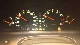 Toyota aristo 100-160 acceleration