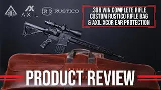 Review: .308 WIN Complete Rifle With A Leather Rifle Bag From Rustico!