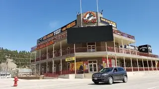 A Drive Down Main Street In Stugis South Dakota Bike Rally