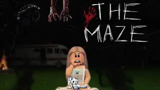 Jogando The maze•} no rblx🛐~🥀