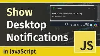 How to Show Desktop Push Notifications Using JavaScript | Step-by-Step Guide #PushNotifications