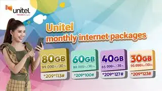 Unitel monthly internet packages