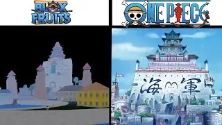 ALL Blox Fruit Island In First Sea Vs Anime 💀