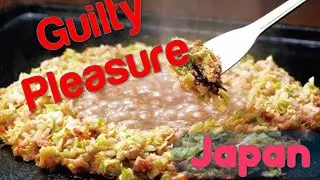 Japanese Guilty Pleasure - Monjayaki  at Monja/Monheji Shibuya Scramble Square もへじ 渋谷スクランブルスクエア)